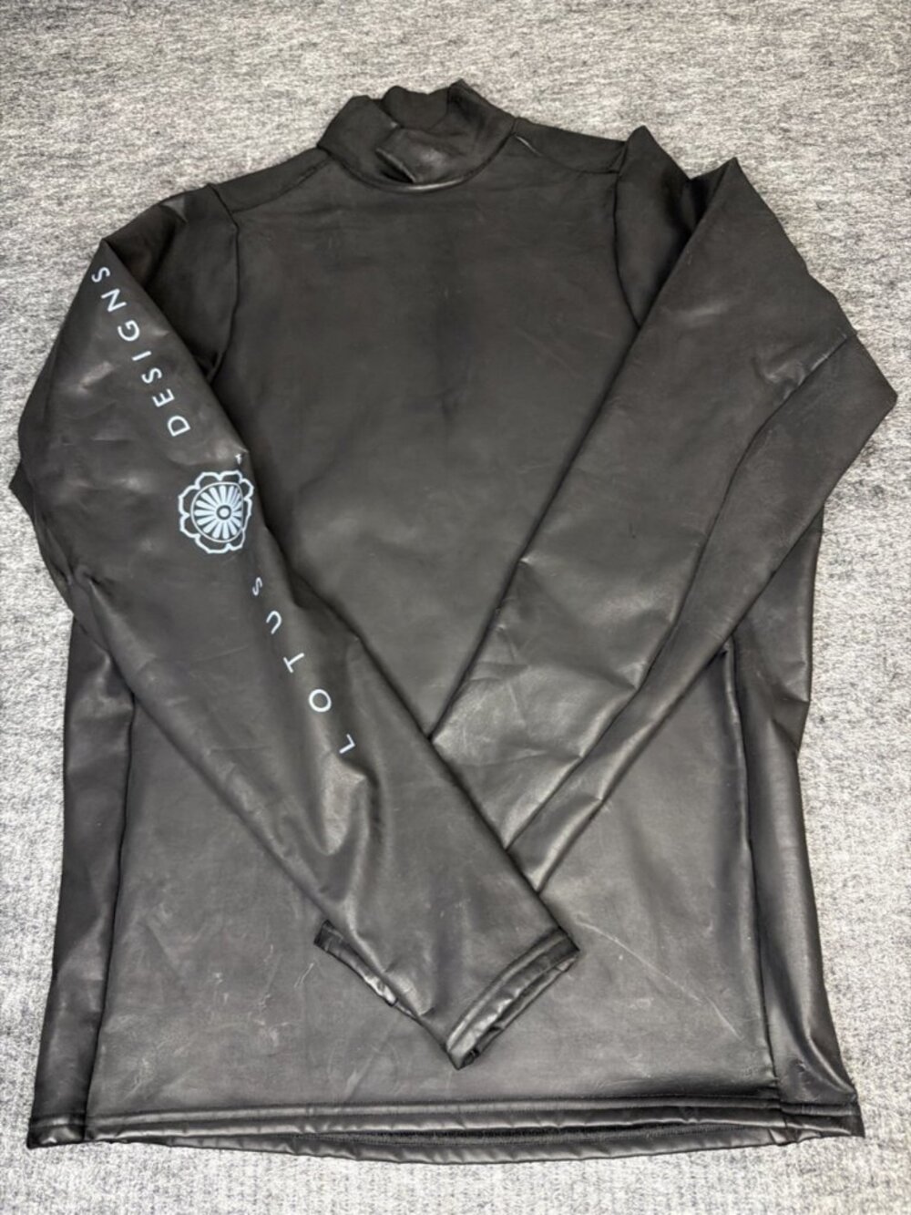 Vintage Patagonia Lotus Designs Paddling Top Size L Black
